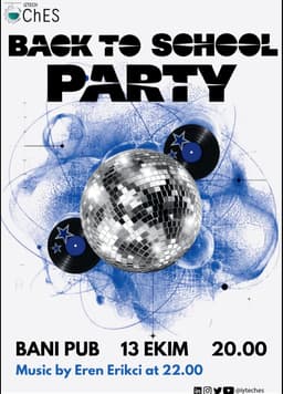 Back To School Party